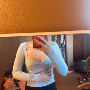 Light Blue Women's Top